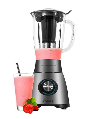 Cecotec Batidora de Vaso Power Black Titanium 2500MAX Spatula