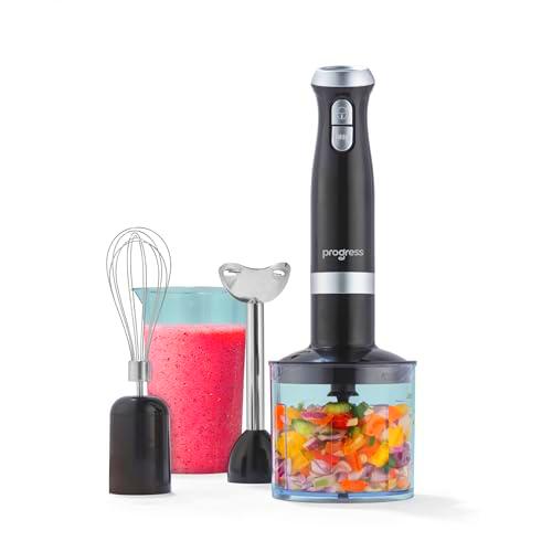 Progress 3 in 1 Blender Set - UK PLUGGED 500ml Chopping Bowl