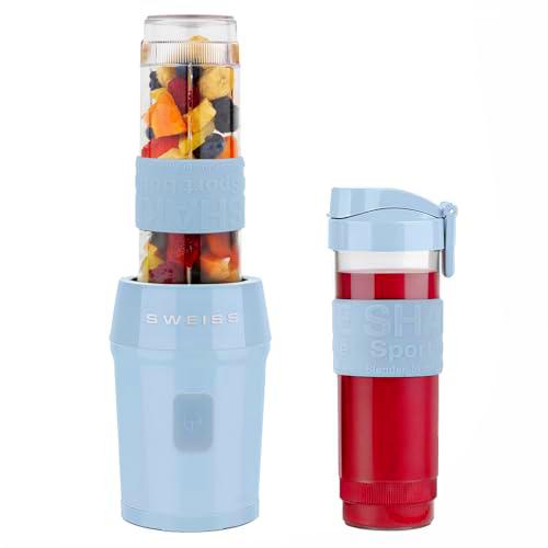 SWEISS Mini Batidora Portátil MOOV6, Smoothie Maker