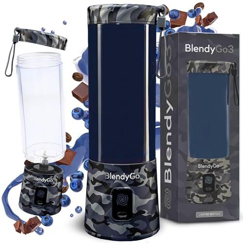 Batidora BlendyGo 3, batidora de vaso portátil, blender recargable por USB