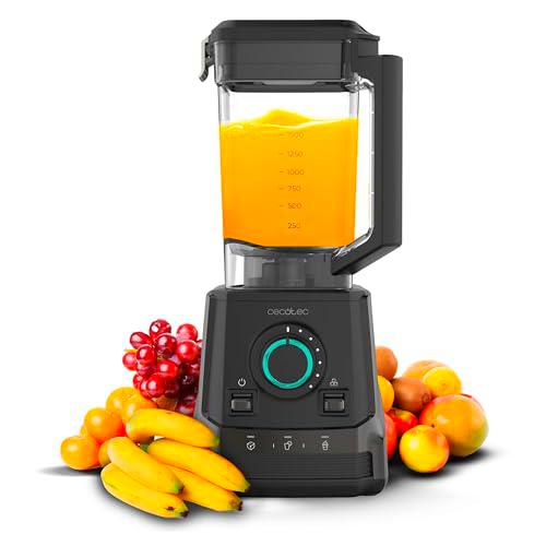 Cecotec Batidora de Vaso Americana 1,5L Power Black Titanium 2000MAX Pro